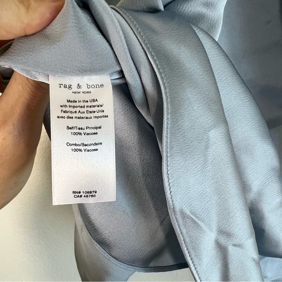 Rag & Bone Harper Fog Blouse S - Picture 6 of 7